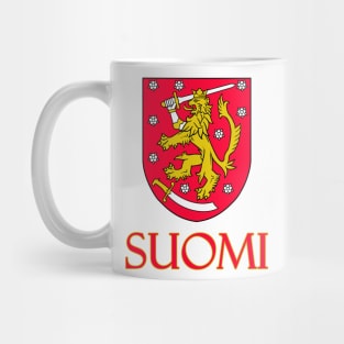 Finland (in Finnish) - Finnish Coat of Arms Design Mug